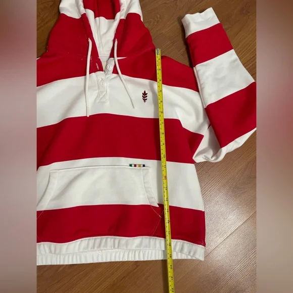 Hudson’s Bay Stripes Cropped Hoody - Picture 9 of 10